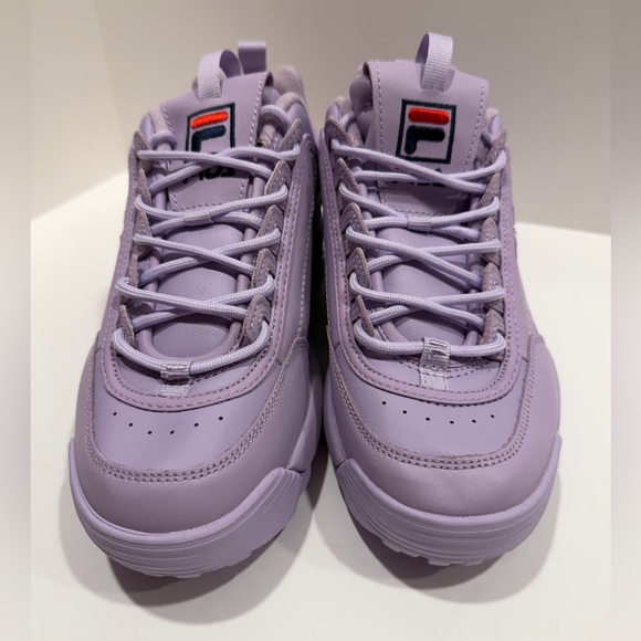 Fila Women’s Disruptor II Embroidery Sneaker - Womens Size 9 - Picture 5 of 10